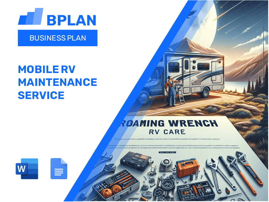 Mobile Rv Maintenance Service Business Plan