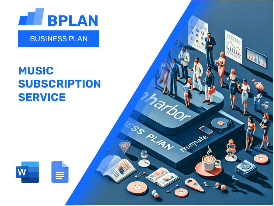 Music Subscription Service Business Plan