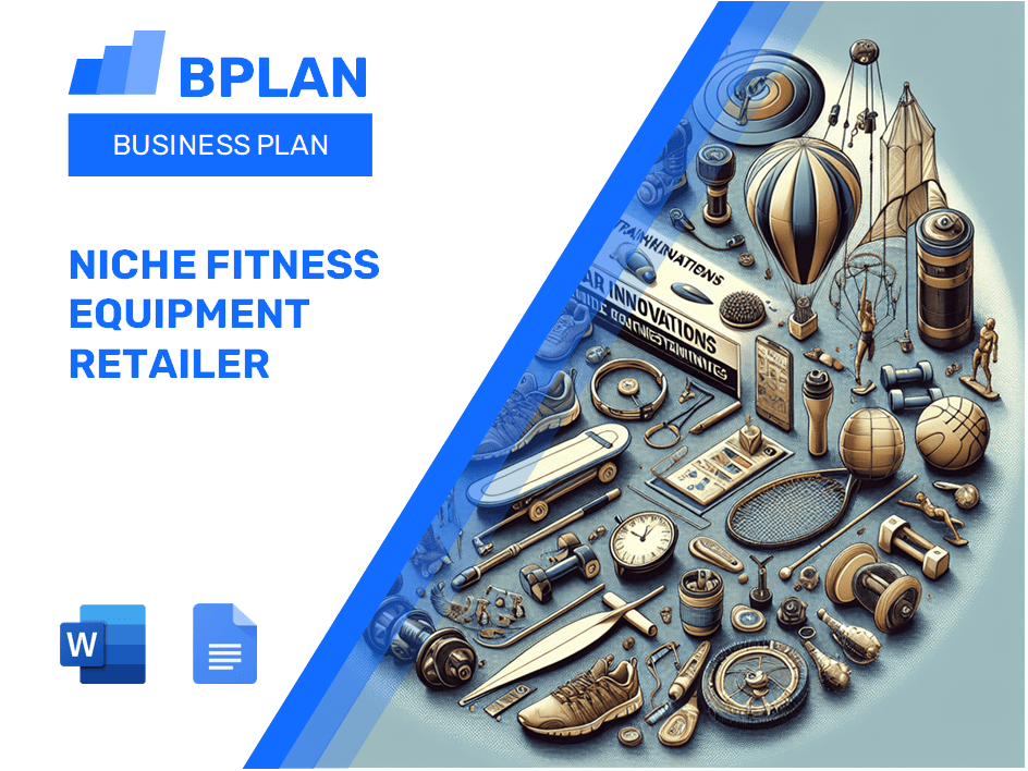 Niche Fitness Equipment Retailer Business Plan