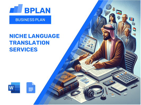 Plan d'affaires des services de traduction de la langue de niche