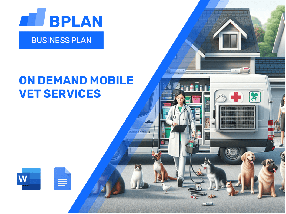 On Demand Mobile Vet Services Business Plan