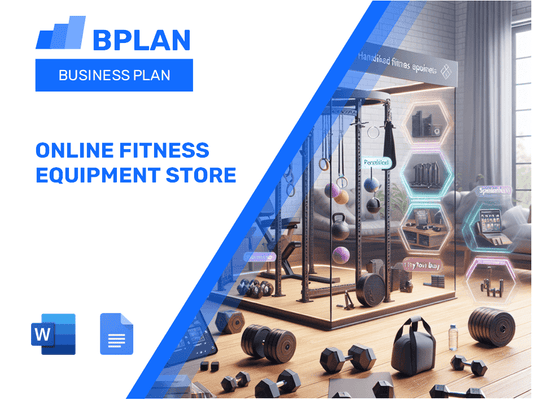 Plan d'affaires du magasin d'équipement de fitness en ligne