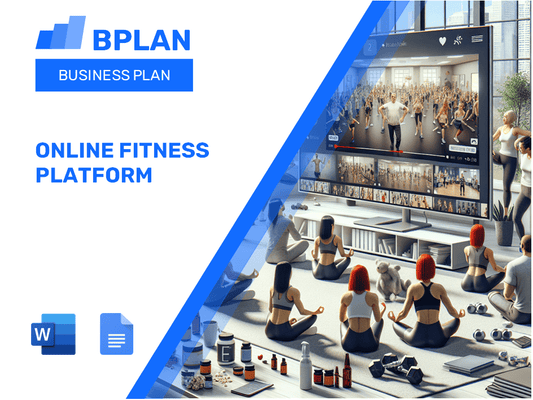 Plan d'affaires de la plate-forme de fitness en ligne