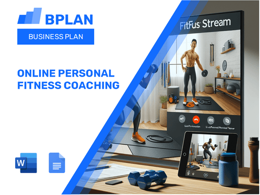 Plan d'affaires de coaching de fitness personnel en ligne