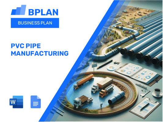 Plano de negócios de fabricação de tubos de PVC