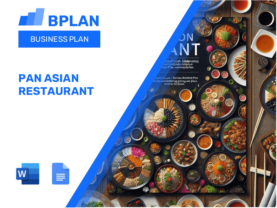 Plan de negocios de restaurantes de Pan Asian