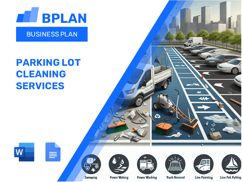 Parking Lot Cleaning Services Business Plan