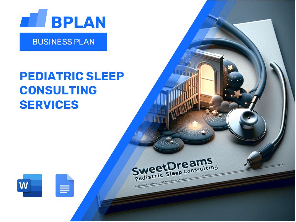 Pediatric Sleep Consulting Services Business Plan