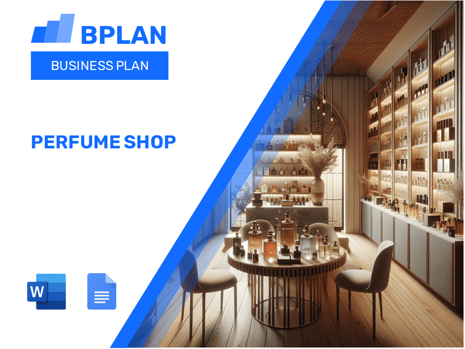 Plan d'affaires de la boutique de parfums