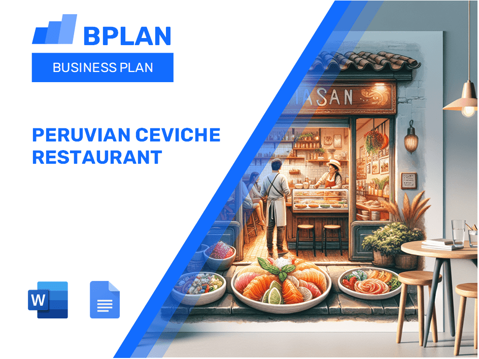 Peruvian Ceviche Restaurant Business Plan