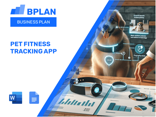 Pet Fitness Tracking App Business Plan