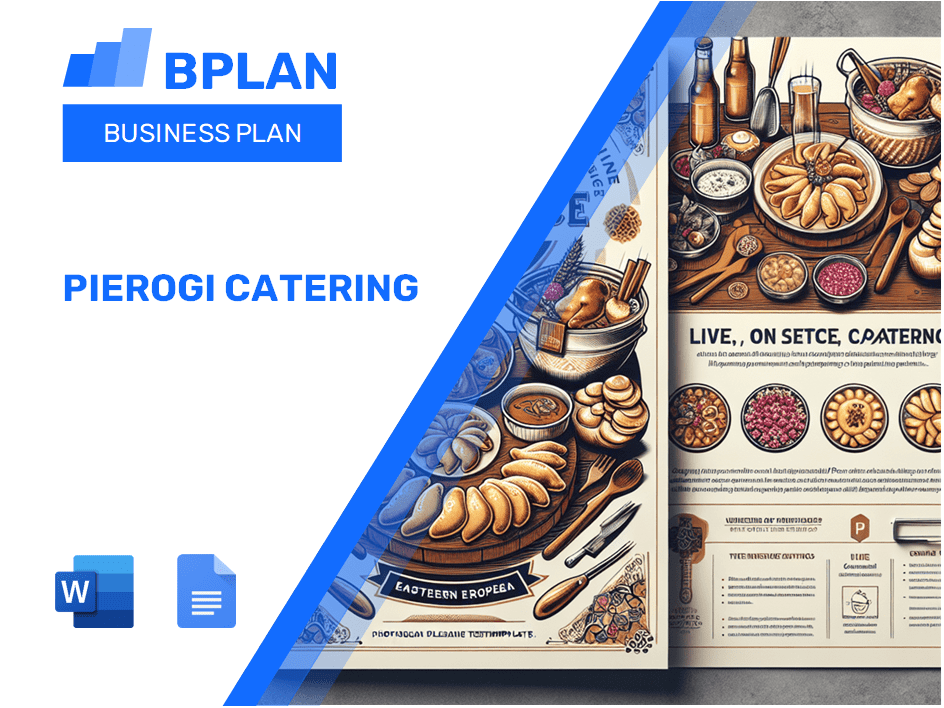 Plan de negocios de Catering Pierogi