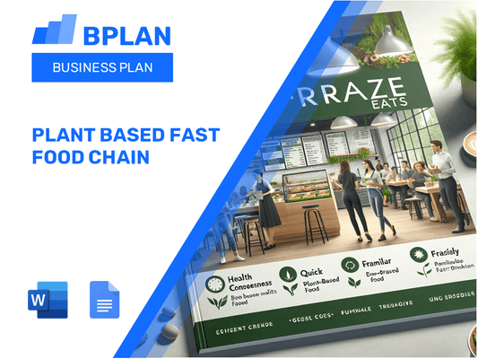 Plant Based Fast Food Chain Business Plan