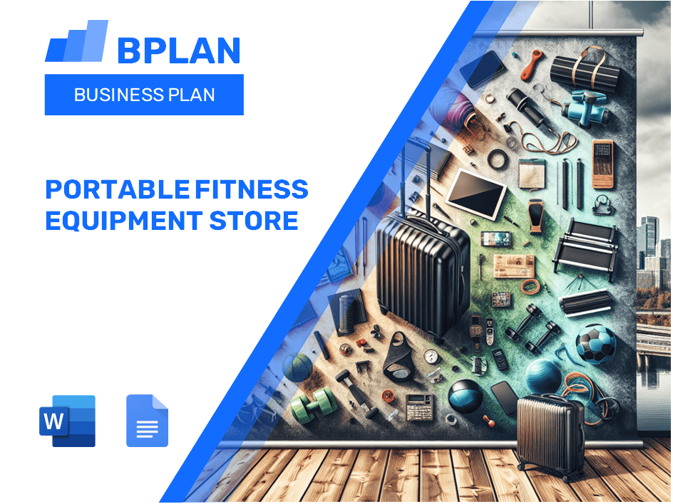 Plan d'affaires du magasin d'équipement de fitness portable