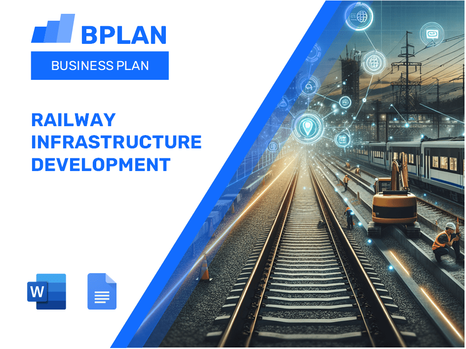 Plano de negócios de desenvolvimento de infraestrutura ferroviária