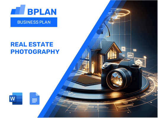 Plano de negócios de fotografia imobiliária