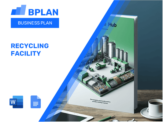 Plano de negócios da instalação de reciclagem