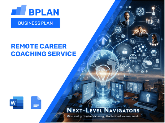 Remote Career Coaching Service Business Plan