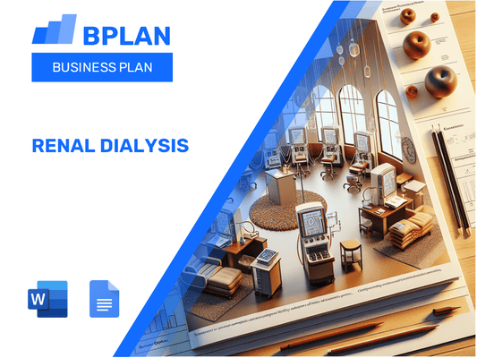 Plano de negócios de diálise renal