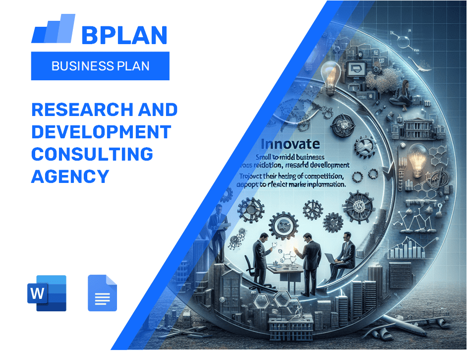 Research and Development Consulting Agency Business Plan