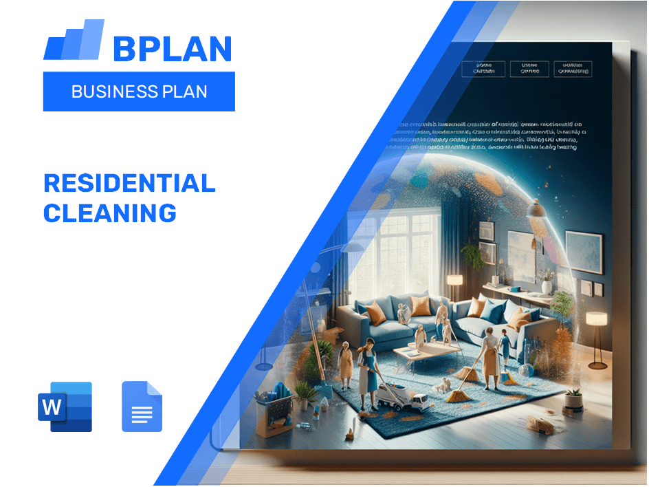 Residential Cleaning Business Plan