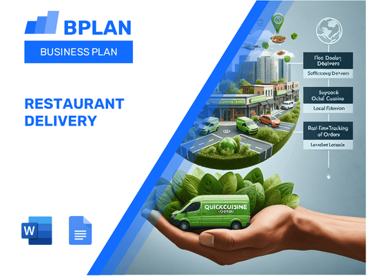 Restaurant Delivery Business Plan