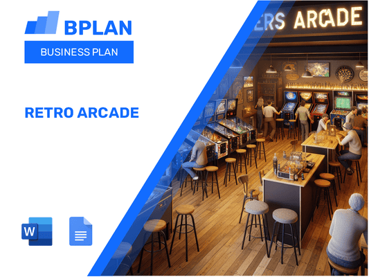 Plano de negócios de arcade retro