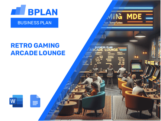 Plano de Negócios Retro Gaming Arcade Lounge