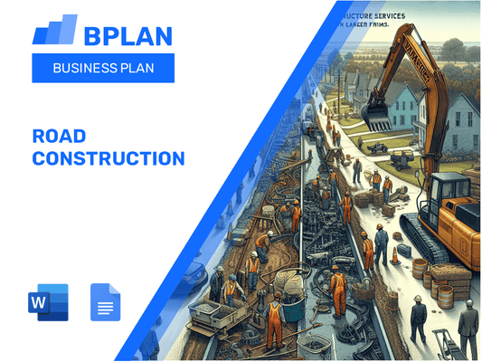 Plano de negócios de construção de estradas