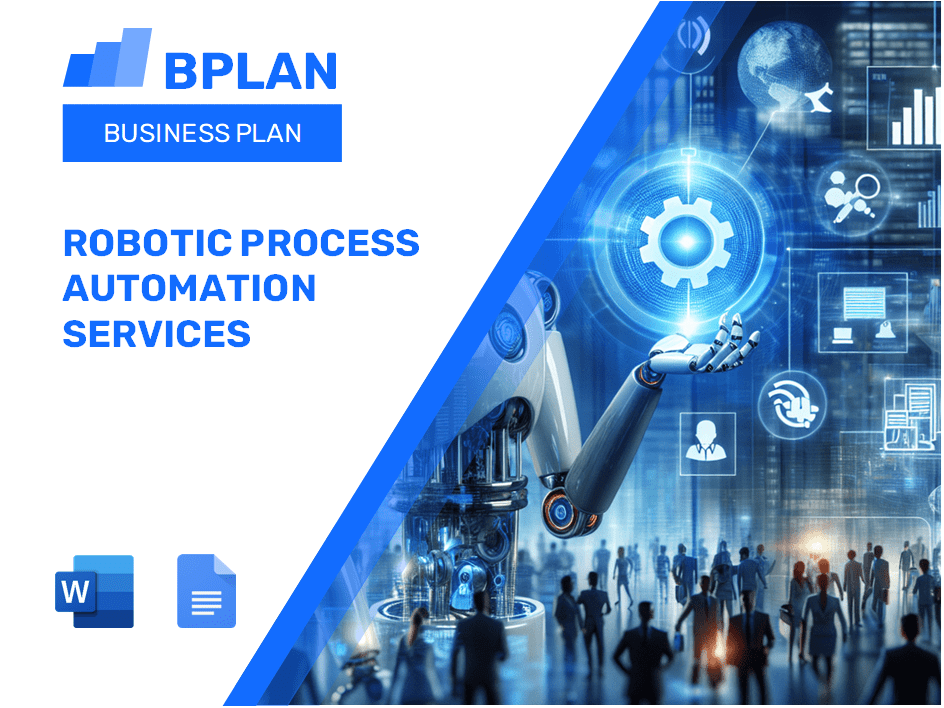 Plan de negocios de servicios de automatización de procesos robóticos