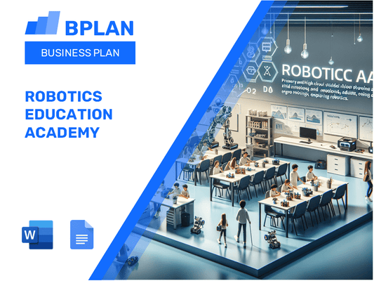 Robotics Education Academy Business Plan