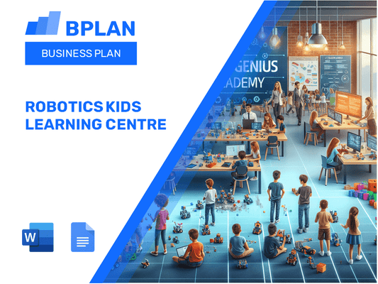 Robotics Kids Learning Center Business Plan