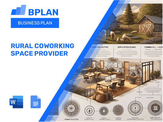 Plano de negócios do provedor de espaço de coworking rural