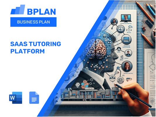 Plano de negócios da plataforma de tutoria SaaS