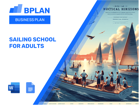 Escola de Sailing para Plano de Negócios de Adultos