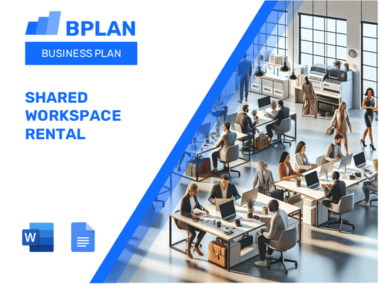 Plano de negócios de aluguel de espaço de trabalho compartilhado