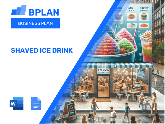 Shaved Ice Drink Business Plan