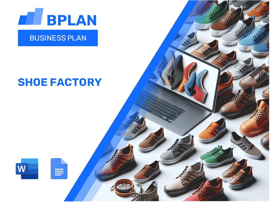 Plano de negócios de fábrica de calçados