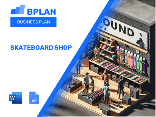 Plan d'affaires de la boutique de skateboard