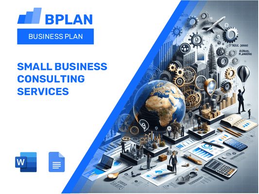 Small Business Consulting Services Business Plan