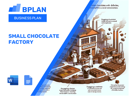 Plano de negócios de fábrica de chocolate pequeno