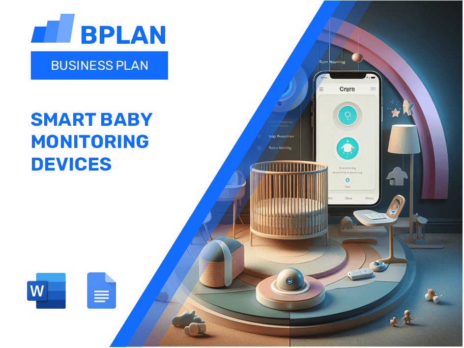 Plano de negócios de dispositivos de monitoramento de bebê inteligente