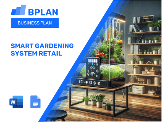 Smart Gardening System Retail Business Plan