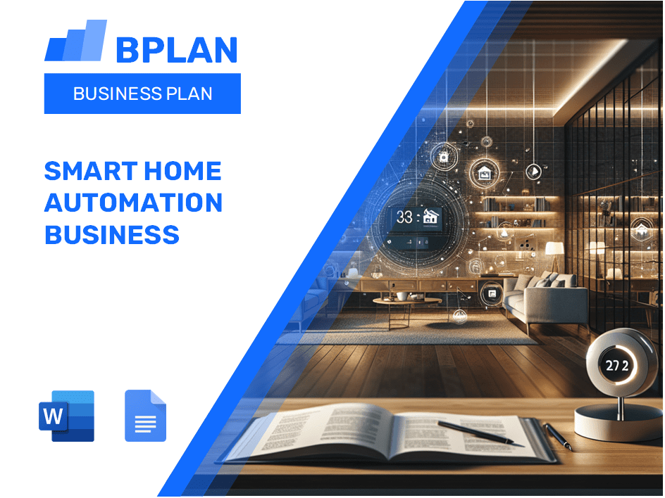 Plano de negócios de automação doméstica inteligente