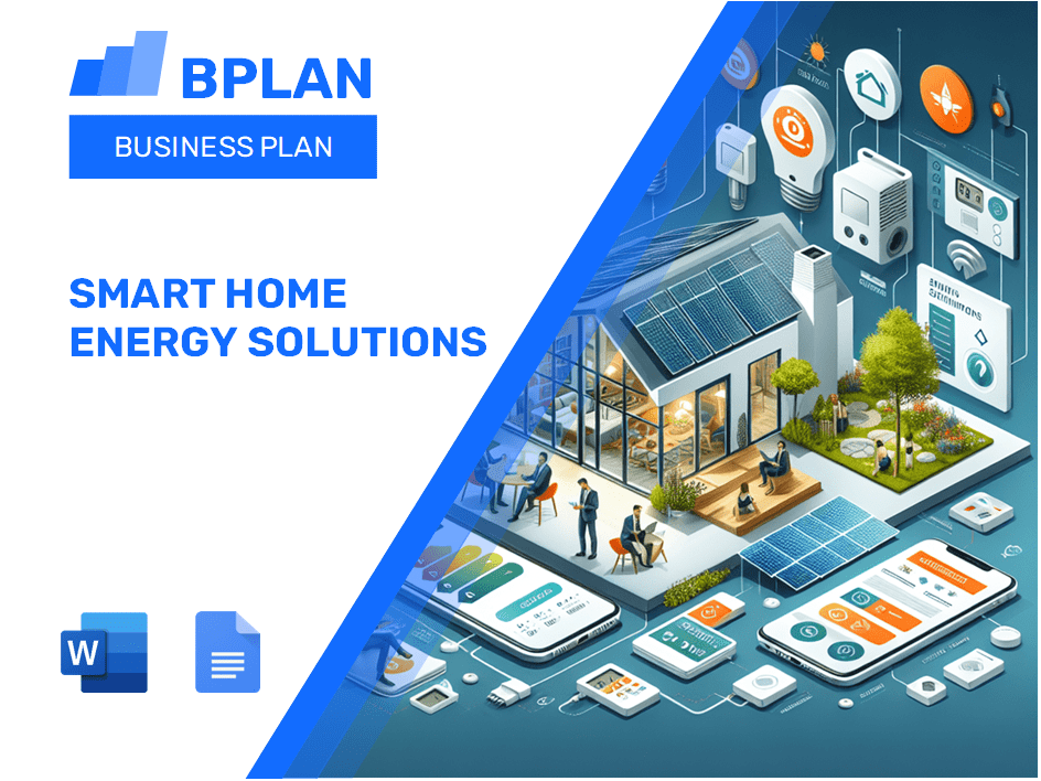 Smart Home Energy Solutions Business Plan