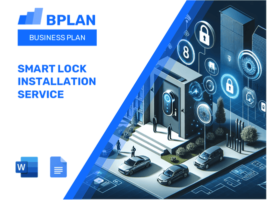 Plano de negócios de serviço de instalação de bloqueio inteligente