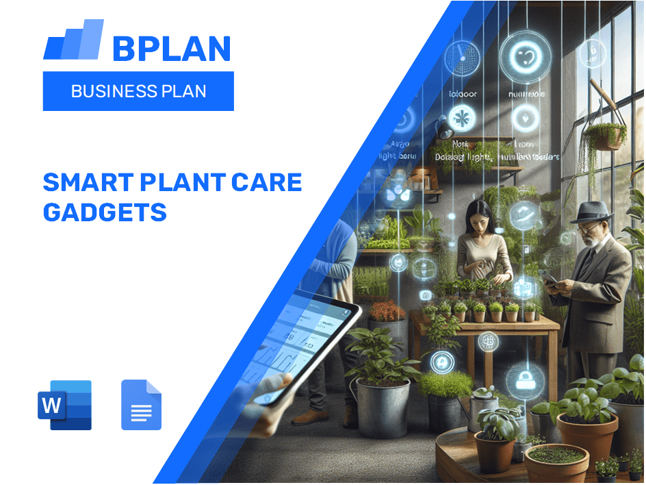 Smart Plant Care Gadgets Business Plan