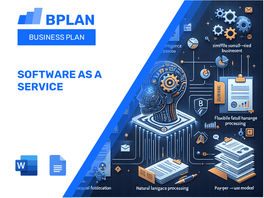 Software como um plano de negócios de serviço