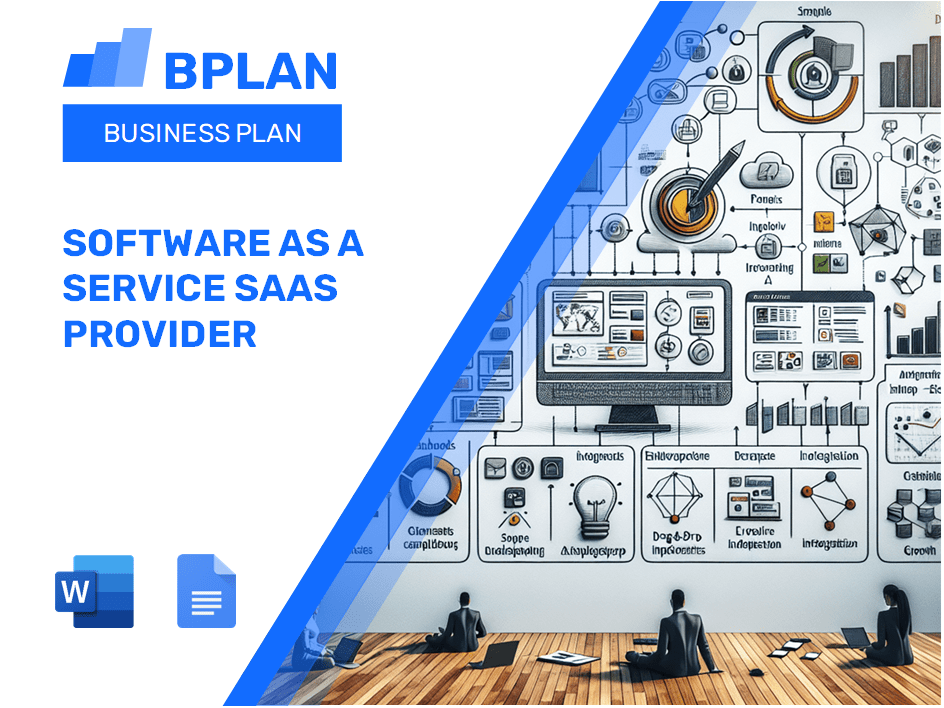 Software como um Plano de Negócios do Provedor SaaS de Serviço