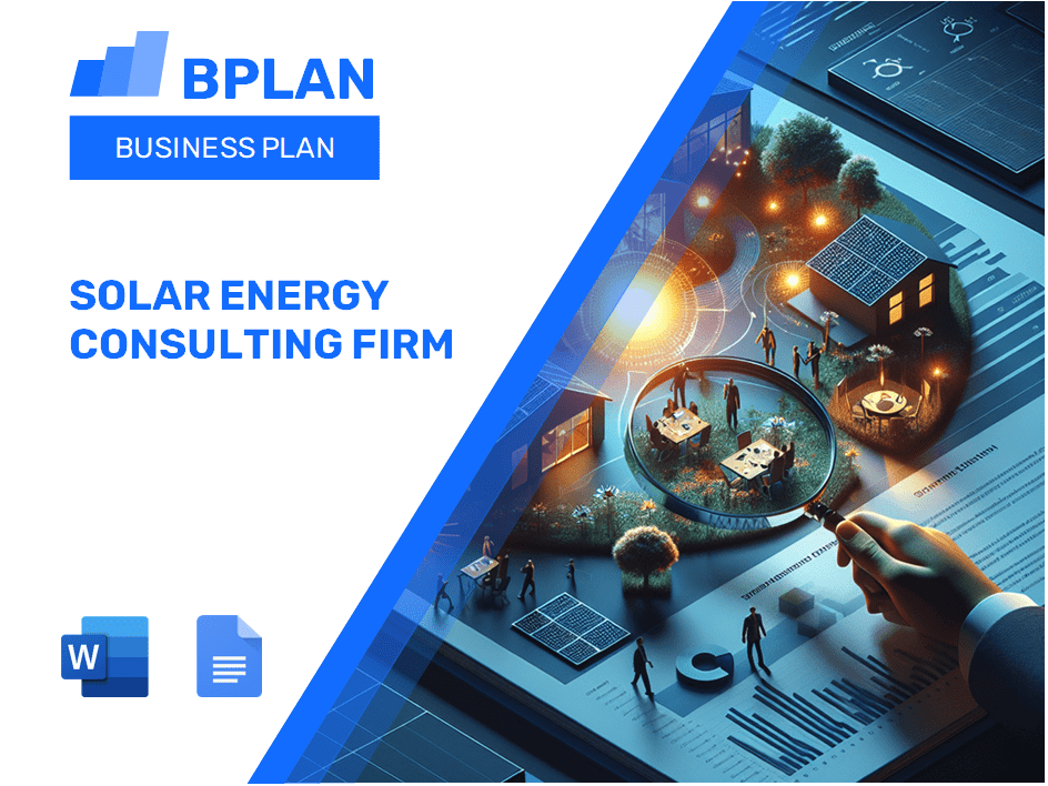 Plano de negócios da empresa de consultoria de energia solar